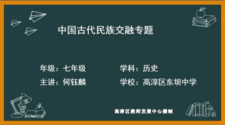 中国古代民族交融专题